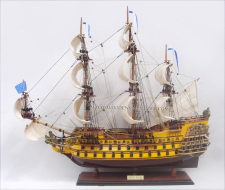 Soleil Royal Ship Model - Mô Hình Thuyền Buồm Gia Nhiên - Công Ty TNHH Gia Nhiên
